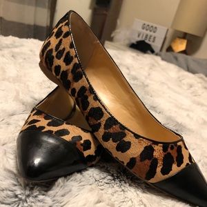 Gianni Bini Leopard Flats